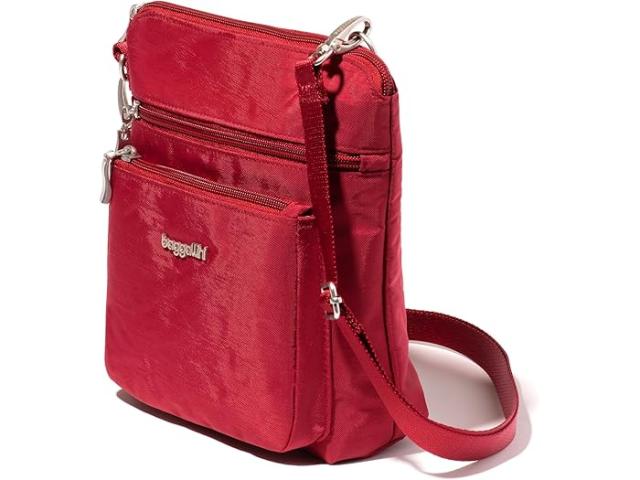 (取寄) バッガリーニ レディース モダン ポケット クロスボディ Baggallini women Baggallini Modern Pocket Crossbody Crimson Redの通販は