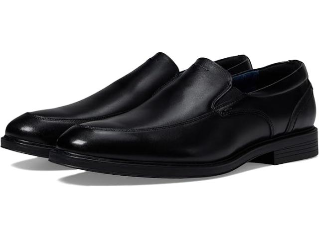 (取寄) ナン ブッシュ メンズ セントロ フレックス モカシン トゥ ローファー スリップ-オン Nunn Bush men Centro Flex Moccasin Toe Loafer Slip-On Blackの通販は