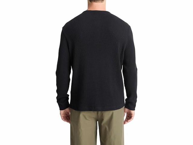 (取寄) ヴィンス メンズ チャンキー ワッフル ロング スリーブ ヘンリー Vince men Vince Chunky Waffle Long Sleeve Henley Coastalの通販は