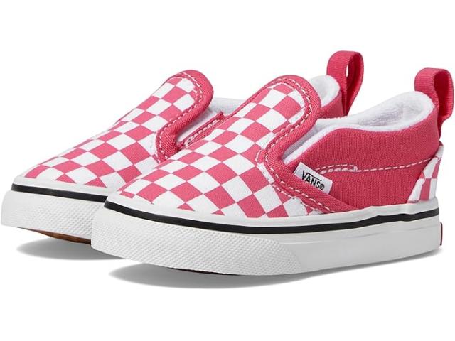 (取寄) バンズ キッズ キッズ スリップ-オン V (インファント/トドラー) Vans Kids kids Vans Kids Slip-On V (Infant/Toddler) Color Theory Checkerboard Honeysuckleの通販は 15,740円