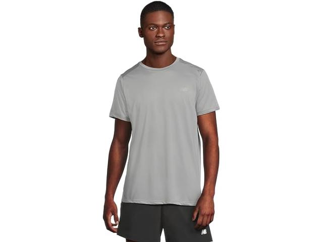 (取寄) ニューバランス メンズ スポーツ エッセンシャル T-シャツ New Balance men Sport Essentials T-Shirt Slate Grey