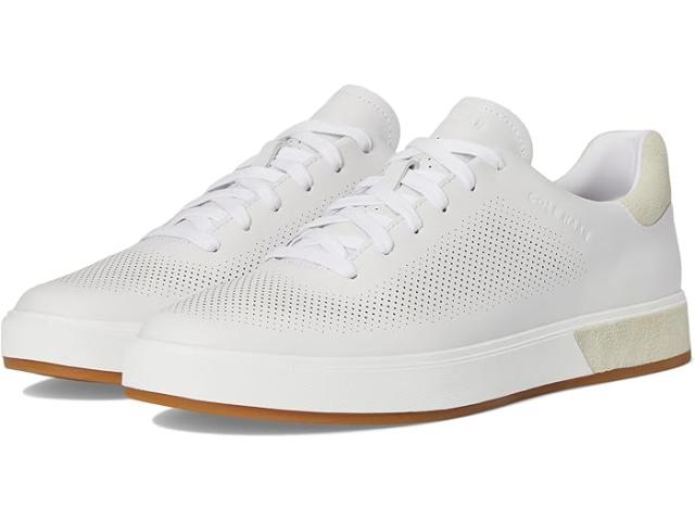 (取寄) コールハーン メンズ グランドプロ スニーカー Cole Haan men Grandpro Angleace Sneakers Optic White/Silver Birch/Optic White