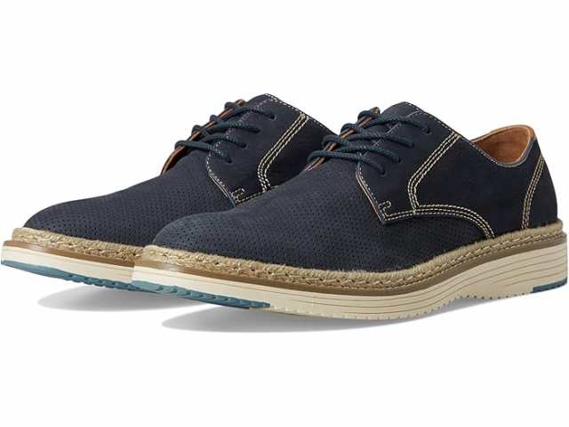 (取寄) ジョンストン&マーフィー メンズ アップトン パーフェド プレーン トゥ Johnston & Murphy men Upton Perfed Plain Toe Navyの通販は