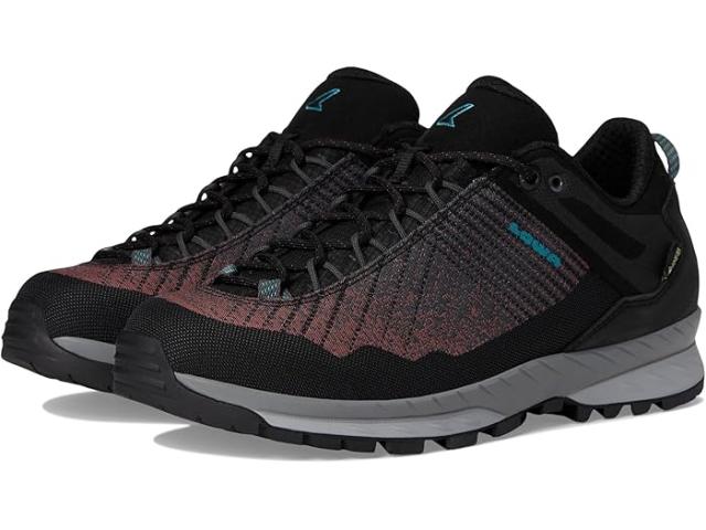 (取寄) ローバー レディース カレッツア Gtx LO Lowa women Carezza Gtx Lo Black/Brown Rose