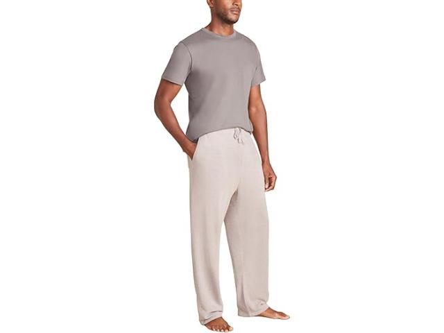 (取寄) ベアフットドリームス メンズ コージーシック ウルトラ ライフ ラウンジ パンツ Barefoot Dreams men CozyChic Ultra Lite Lounge Pants Beach Rockの通販は
