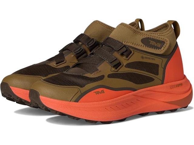 (取寄) テバ メンズ ミッド Gtx Teva men Trailwinder Mid GTX Breen/Mandarin Red