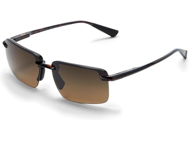 (取寄) マウイ ジム ラウリマ Maui Jim Maui Jim Laulima Shiny Dark Havana/Hcl Bronze Polarized