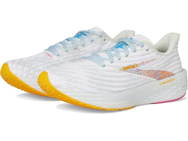 (取寄) ブルックス レディース ラウンチ 11 Brooks women Launch 11 White/Murmur/Blithe