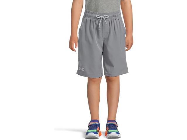 (取寄) アンダーアーマー キッズ メンズ OD ストレッチ ショーツ (ビッグ キッド) Under Armour Kids men Od Stretch Shorts (big Kid) Titan Gray