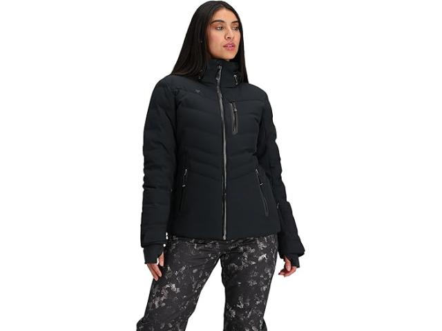 (取寄) オバマイヤー レディース コシマ ダウン ジャケット Obermeyer women Cosima Down Jacket Black