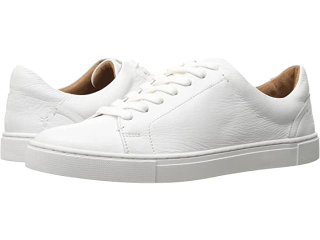 (取寄) フライ レディース アイビー ロー レース Frye women Ivy Low Lace White Tumbled Bovine