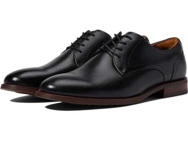 (取寄) フローシャイム メンズ ルッチ プレーン トゥ オックスフォード Florsheim men Florsheim Rucci Plain Toe Oxford Black Smooth
