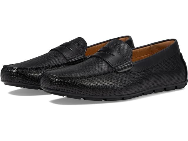 (取寄) フローシャイム メンズ モーター モック トゥ ペニー ドライバ Florsheim men Florsheim Motor Moc Toe Penny D Black