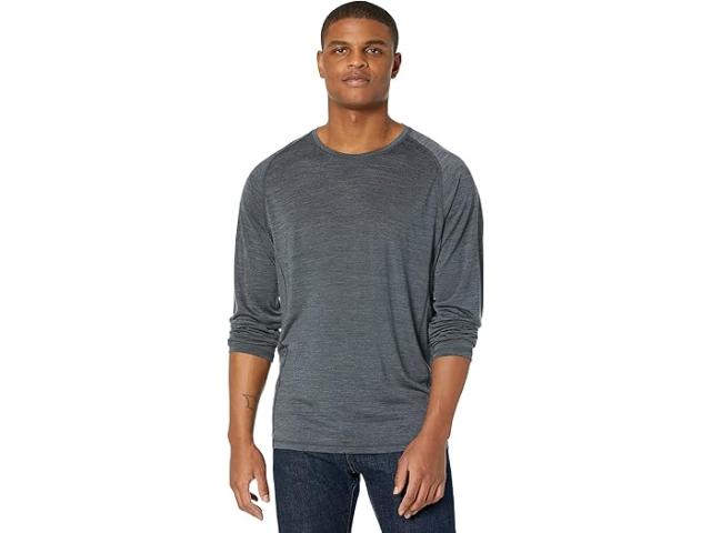(取寄) スマートウール メンズ アクティブ ウルトラライト ロング スリーブ Smartwool men Smartwool Active Ultralite Long Sleeve Charcoal Heather