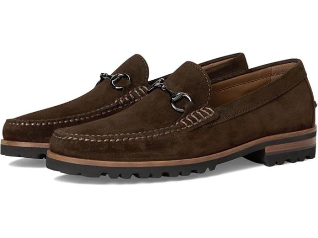 (取寄) ジョンストン&マーフィー コレクション メンズ ボールドウィン ラグ ビット Johnston & Murphy Collection men Baldwin Lug Bit Brown Waxed English Suede