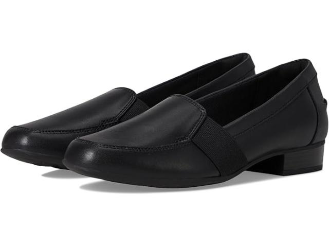 (取寄) クラークス レディース ジュリエット ビート Clarks women Juliet Beat Black Leather