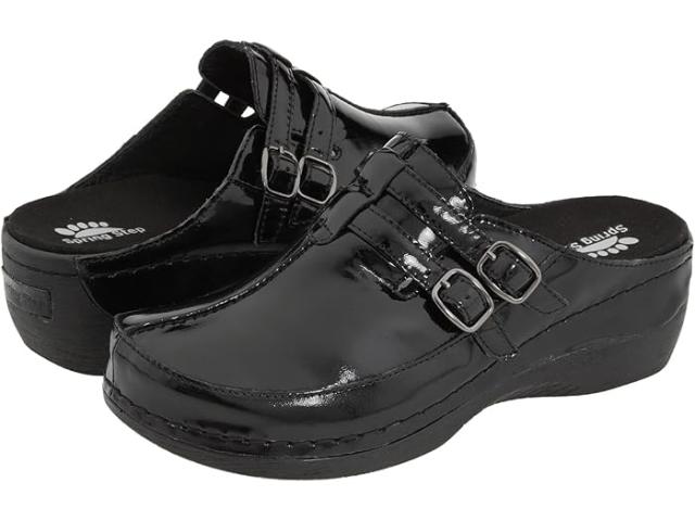 (取寄) スプリング ステップ レディース ハッピー Spring Step women Spring Step Happy Black Patent