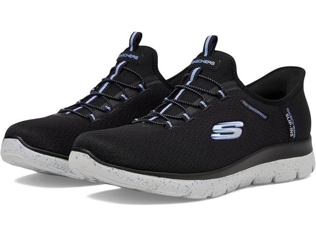 (取寄) スケッチャーズ レディース サミッツ ベスト チョイス ハンズ フリー スリップインズ SKECHERS women Summits Best Choice Hands Free Slip-Ins Black