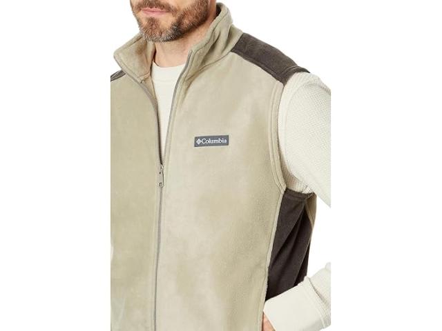 コロンビア ベスト メンズ グリーンパインズベスト COLUMBIA PM0085 ベージュ ウェア プリント トップス ポケット アウトドア
