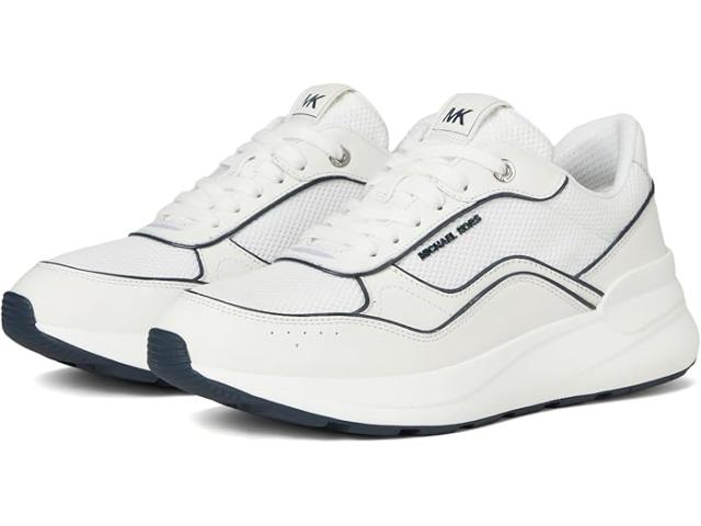 (取寄) マイケルコース メンズ トレバー トレーナー Michael Kors men Trevor Trainer Optic White/Navyの通販は