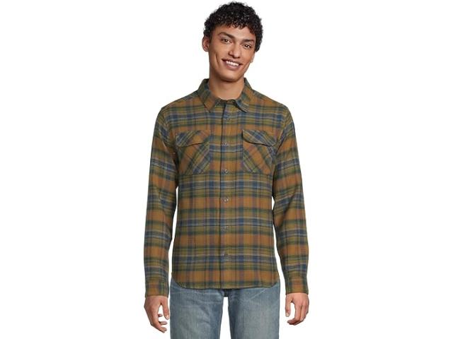 (取寄) ルーカ メンズ デイシフト フランネル ロング スリーブ RVCA men Dayshift Flannel Long Sleeve Olive