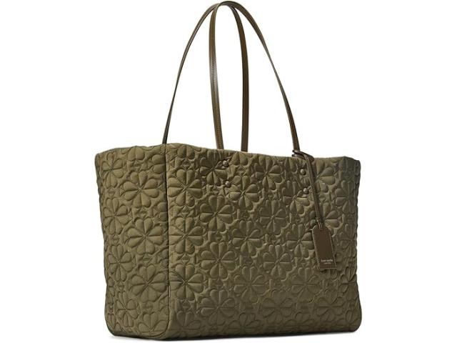 (取寄) ケイトスペード レディース ティリー キルテッド ラージ トート バッグ Kate Spade New York women Tilly Quilted Large Tote Bag Oolong Green