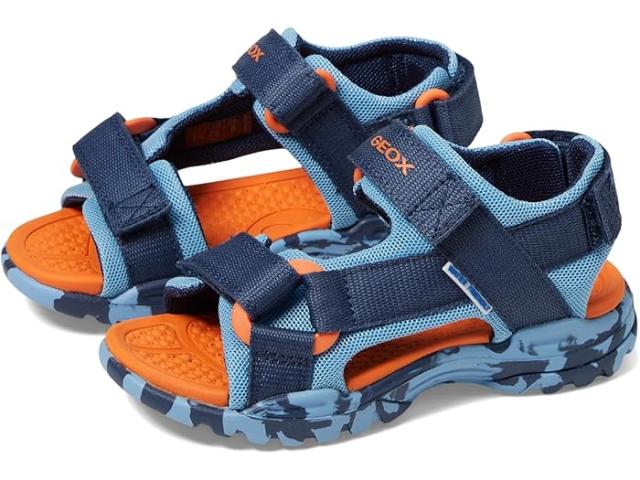 (取寄) ジェオックス キッズ ボーイズ ボレアリス 26 (トドラー/リトル キッド/ビッグ キッド) Geox Kids boys Geox Kids Borealis 26 (Toddler/Little Kid/Big Kid) Light Blue/Navyの通販は