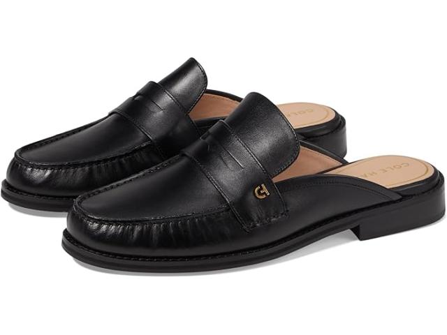 (取寄) コールハーン レディース ラックス ピンチ ペニー ミュール Cole Haan women Cole Haan Lux Pinch Penny Mule Black Leatherの通販は 27,632円