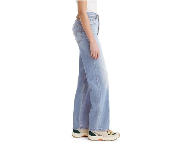 (取寄) リーバイス プレミアム レディース リブケージ スーパー ハイ ウェスト ストレート レッグ ジーンズ Levi's Premium women Levi's Premium Ribcage Super High Waist Straight Leg Jeans Samba Tango Lightの通販は