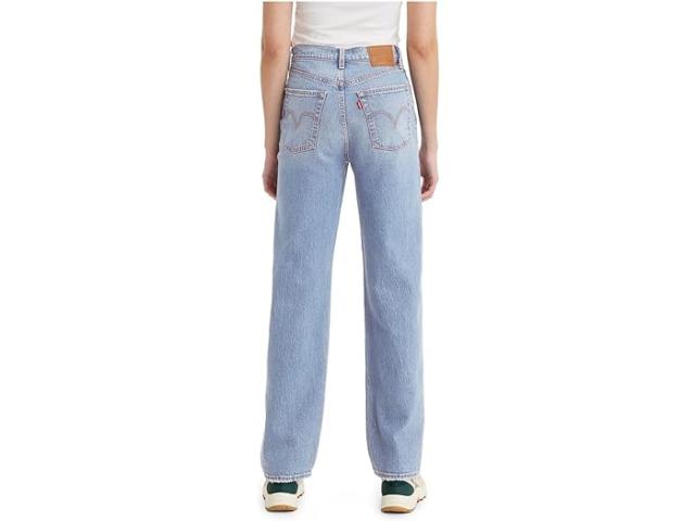 (取寄) リーバイス プレミアム レディース リブケージ スーパー ハイ ウェスト ストレート レッグ ジーンズ Levi's Premium women Levi's Premium Ribcage Super High Waist Straight Leg Jeans Samba Tango Lightの通販は