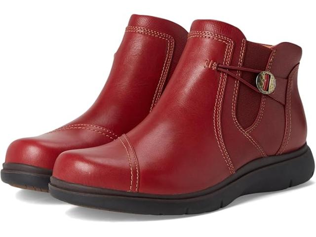 (取寄) クラークス レディース ジョイ Clarks women Certina Joy Red Leather