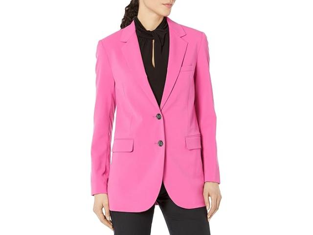 (取寄) マイケルコース レディース 2ボタン メンシー ブレーザー MICHAEL Michael Kors women MICHAEL Michael Kors Two-Button Mensy Blazer Ceriseの通販は
