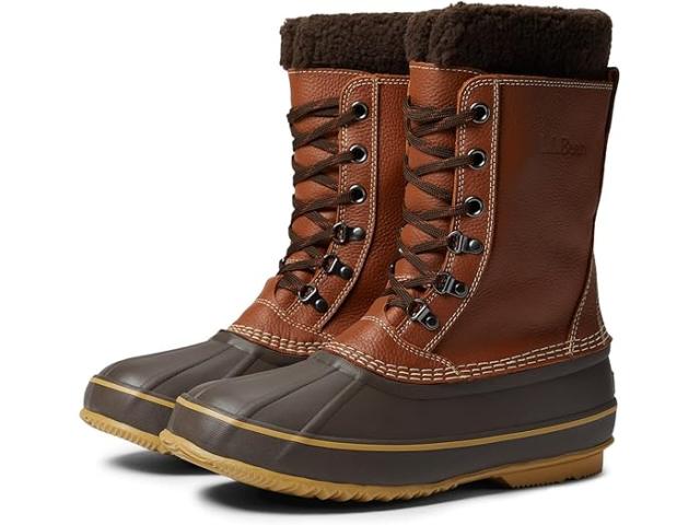 (取寄) エルエルビーン メンズ スノー ブート タンブルド レザー レース L.L.Bean men L.L.Bean Snow Boot Tumbled Leather Lace Mapleの通販は