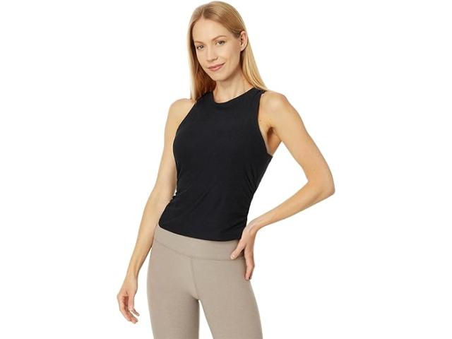 (取寄) ビヨンドヨガ レディース フェザーウェイト ユア フィット シャード タンク Beyond Yoga women Beyond Yoga Featherweight Your Fit Shirred Tank Darkest Nightの通販は 17,820円