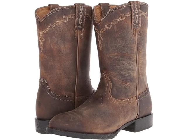 (取寄) アリアット レディース ヘリテージ ローパー Ariat women Ariat Heritage Roper Distressed Brownの通販は