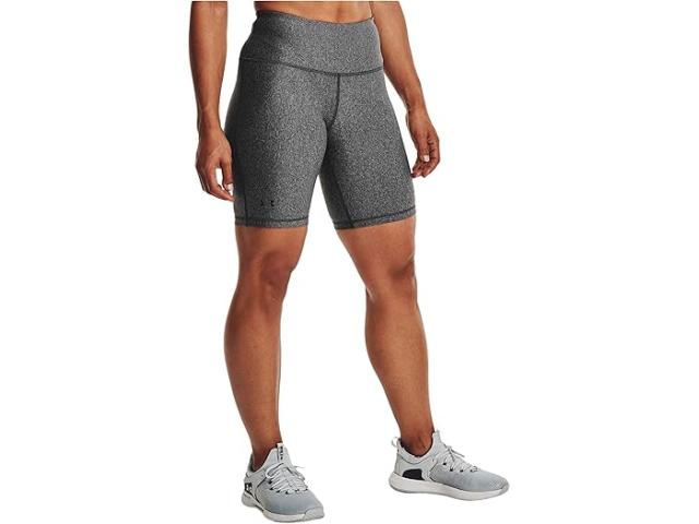 (取寄) アンダーアーマー レディース ヒートギア アーマー バイク ショーツ Under Armour women Under Armour HeatGear Armour Bike Shorts Charcoal Light Heather/Blackの通販は