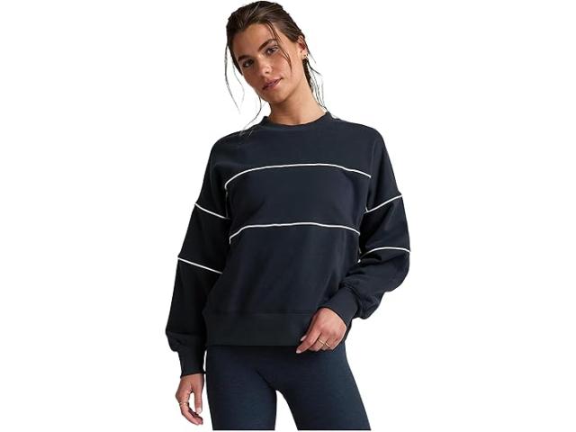 (取寄) ビヨンドヨガ レディース パイパー オーバーサイズ スウェットシャツ Beyond Yoga women Luxefleece Piper Oversized Sweatshirt Nocturnal Navy