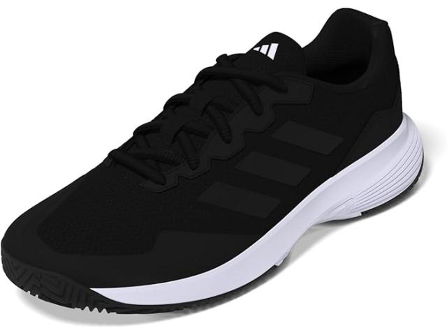 (取寄) アディダス メンズ ゲーム コート 2 テニス シューズ adidas men Game Court 2 Tennis Shoes Core Black/Core Black/Grey Four