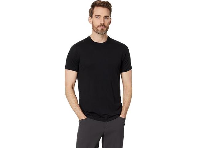 (取寄) アイスブレイカー メンズ 125 クール-ライト スフィア 3 ショート スリーブ ティー Icebreaker men 125 Cool-Lite Sphere III Short Sleeve Tee Black