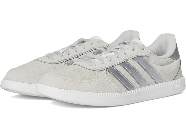 (取寄) アディダス レディース ブレークネット スリーク adidas women Breaknet Sleek Grey/Silver llic/White
