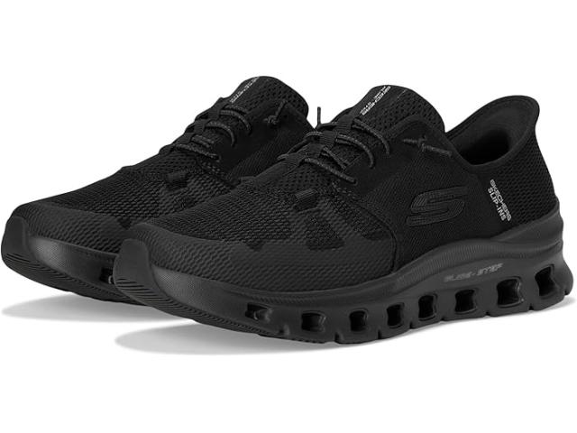 (取寄) スケッチャーズ メンズ グライド-ステップ プロ ハンズ フリー スリップ-イン SKECHERS men Glide-Step Pro Hands Free Slip-In Black/Black