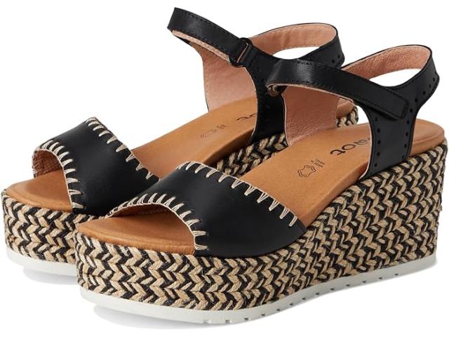 (取寄) ナオト レディース ブラナス Naot women Blanes Jet Black Leather