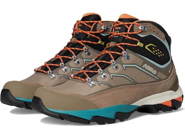 (取寄) アゾロ レディース アカディア ミッド Gtx Asolo women Acadia Mid GTX Dodo Beige/Harbor G