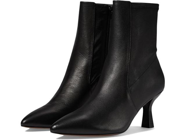 (取寄) メイドウェル レディース ザ ジャスティン アンクル ブーツ イン レザー Madewell women The Justine Ankle Boot in Leather True Black