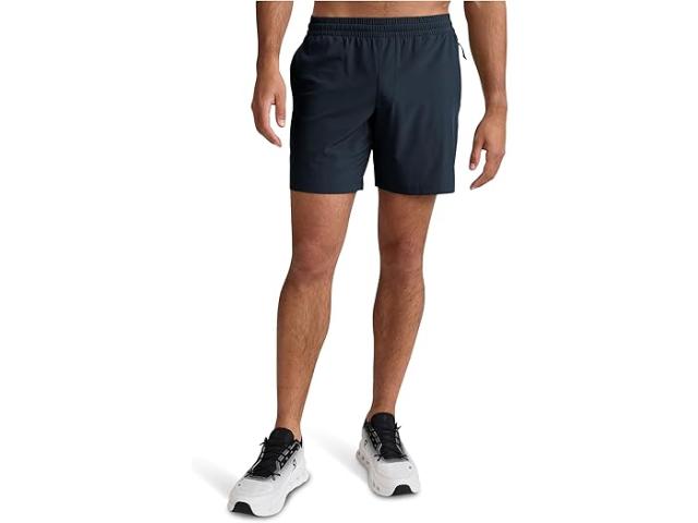 (取寄) ビヨンドヨガ メンズ ロング ラン 7 アンライン ショート Beyond Yoga men Long Run 7 Unlined Short Nocturnal Navy