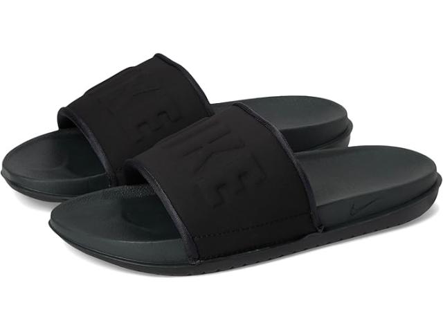 (取寄) ナイキ レディース オフコート スライド Nike women OffCourt Slide Anthracite/Black/Black