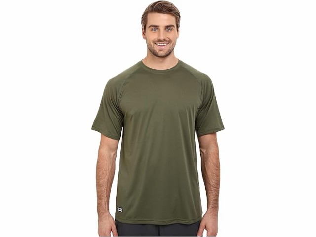 (取寄) アンダーアーマー メンズ Ua タック テック ティー Under Armour men  UA Tac Tech Tee Marine OD Greenの通販は