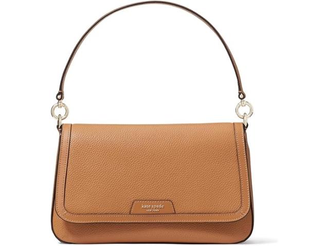 (取寄) ケイトスペード レディース ハドソン ペブルド レザー フラップ ショルダー バッグ Kate Spade New York women Hudson Pebbled Leather Flap Shoulder Bag Bungalowの通販は 56,514円