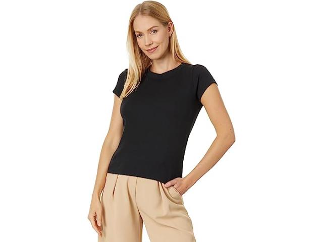 (取寄) メイドウェル レディース ブライトサイド ティー Madewell women Madewell Brightside Tee True Blackの通販は