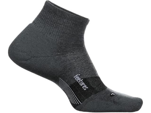 (取寄) フィーチャーズ メリノ 10 クッション クオーター Feetures Feetures Merino 10 Cushion Quarter Gray 1の通販は 7,515円